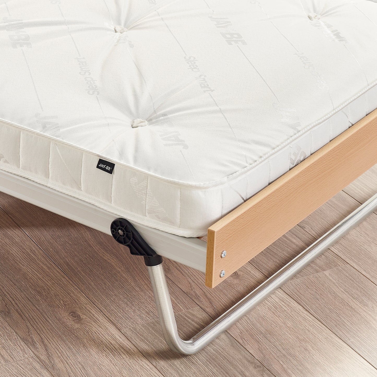 J-Bed Single Folding Bed with Anti-Allergy Micro e-Pocket Mattress