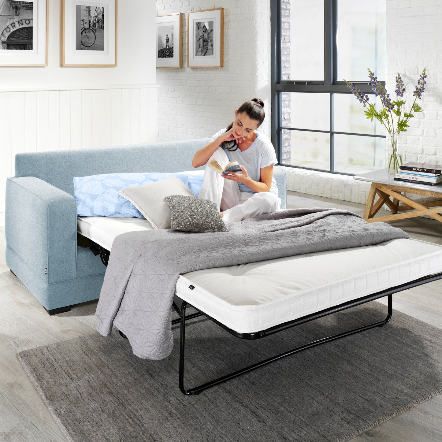 Modern Two Seater Sofa Bed